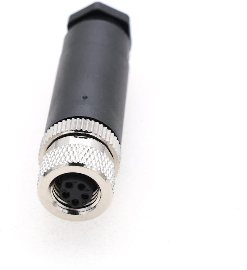 Eonvic M8 5 Pin Female B Code Plug Industrial Circular Sensor Connector Aviation 8mm Waterproof IP67 Connector - Image 4